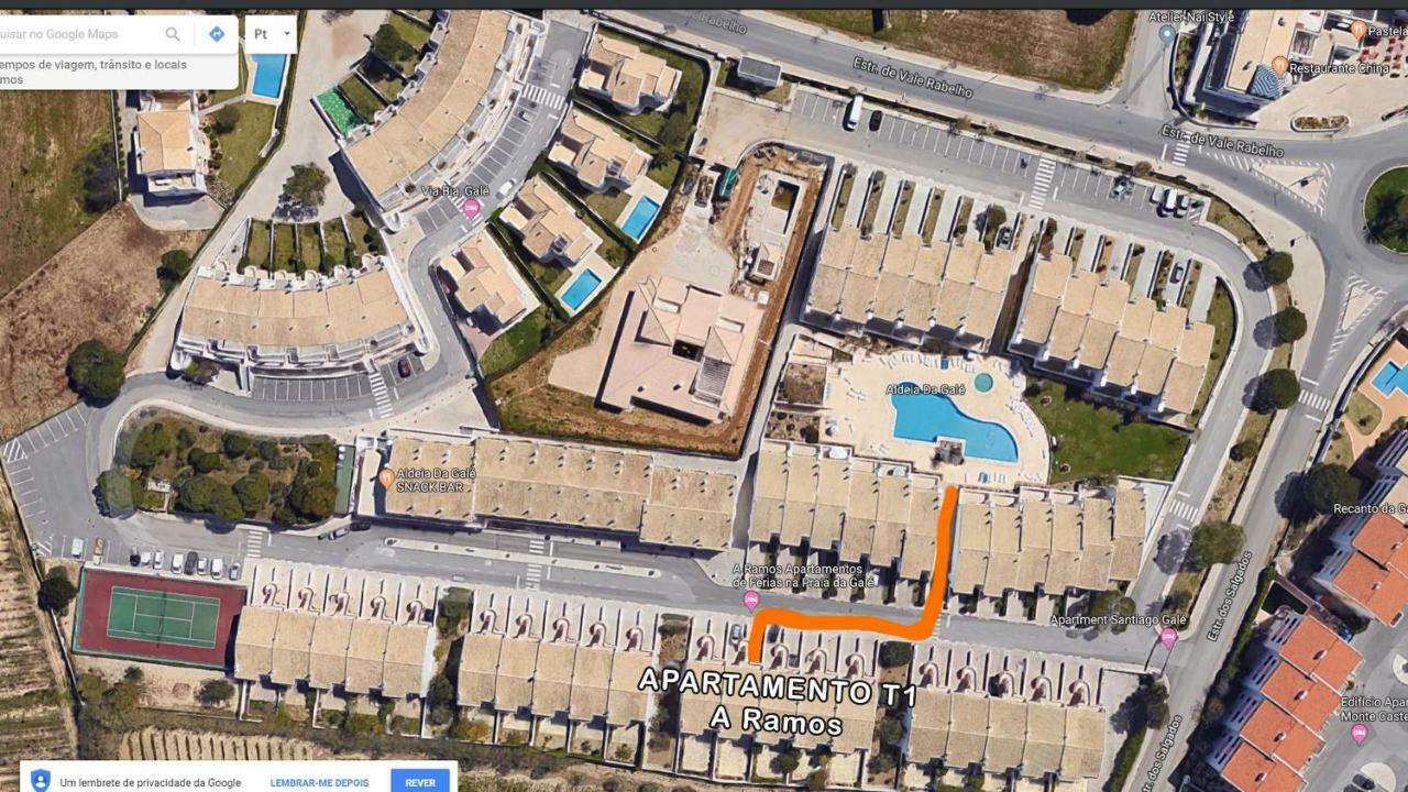 Os Apartamentos A Ramos Na Praia Da Gale Estao Inserido Em Condominio Com Piscina, Fica Apenas A 350 Metros Da Praia Da Gale - Apartamentos Com Ar Condicionado Tanto Nos Quartos Como Na Sala, Smart Tv Com Prime Video E Cozinha Completa Albufeira Exterior foto